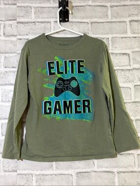 4/$20 Children’s PLACE Kids' Elite Gamer Long Sleeve Shirt - size 5/6